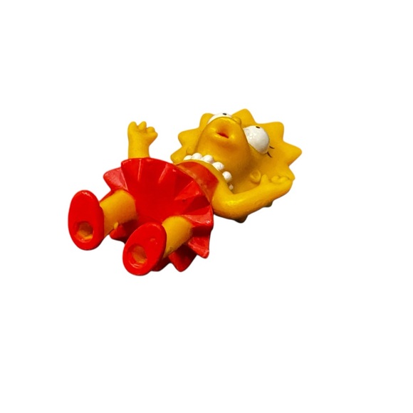 2001 Fox Burger King Lisa Simpson 3” PVC Figure - Picture 5 of 7